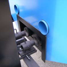 Propane Burner, Stainless steel fire tubes